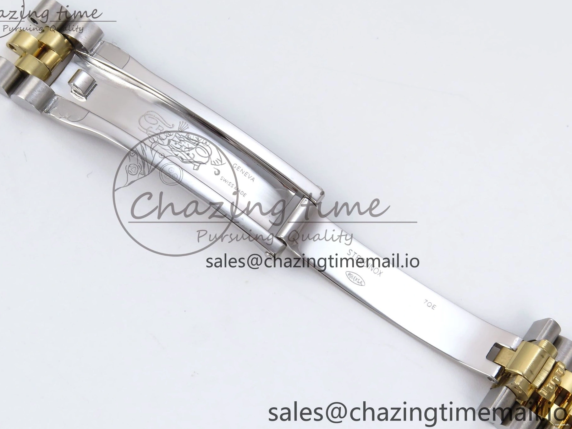 JARF 904L YG Diamonds SS Jubilee Edition Gray 278383RBR Roman 1:1 Best 31 on Steel Bracelet DateJust Dial HZ2236 0502